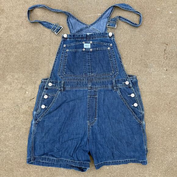 Calvin Klein Jeans Women's Denim Overalls - Size Medium - Picture 1 of 6
